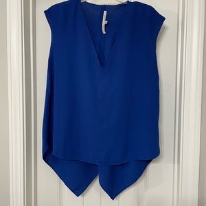 Rachel Roy blue shirt